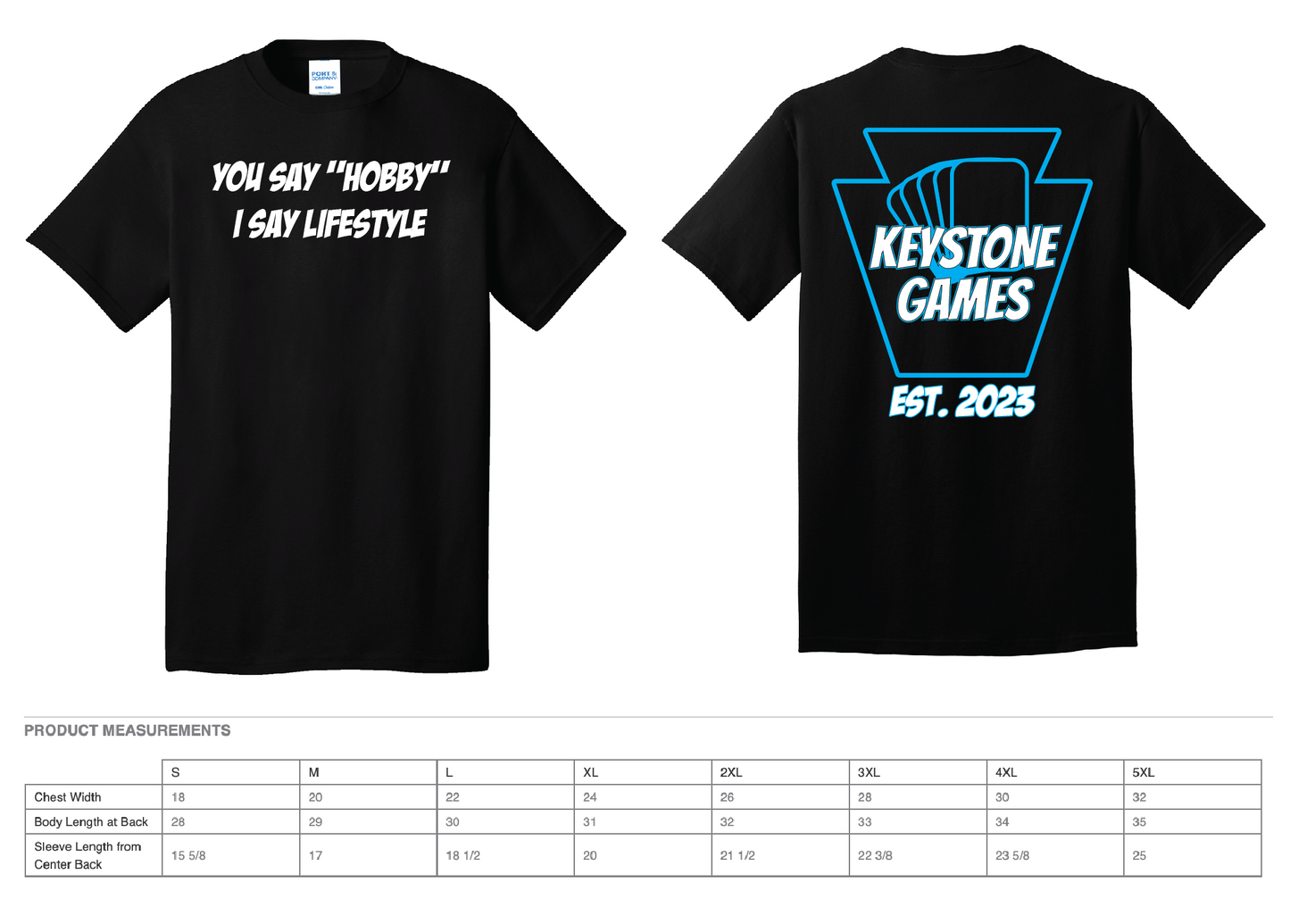 Keystone Games Official T-Shirt