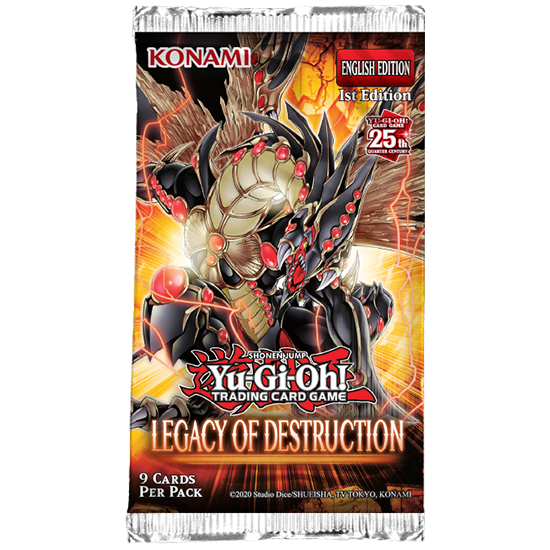 Yu-Gi-Oh!: Legacy of Destruction: Booster Pack: 1st Edition