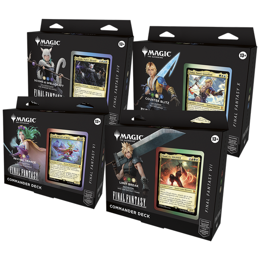Magic The Gathering: Final Fantasy Commander Deck