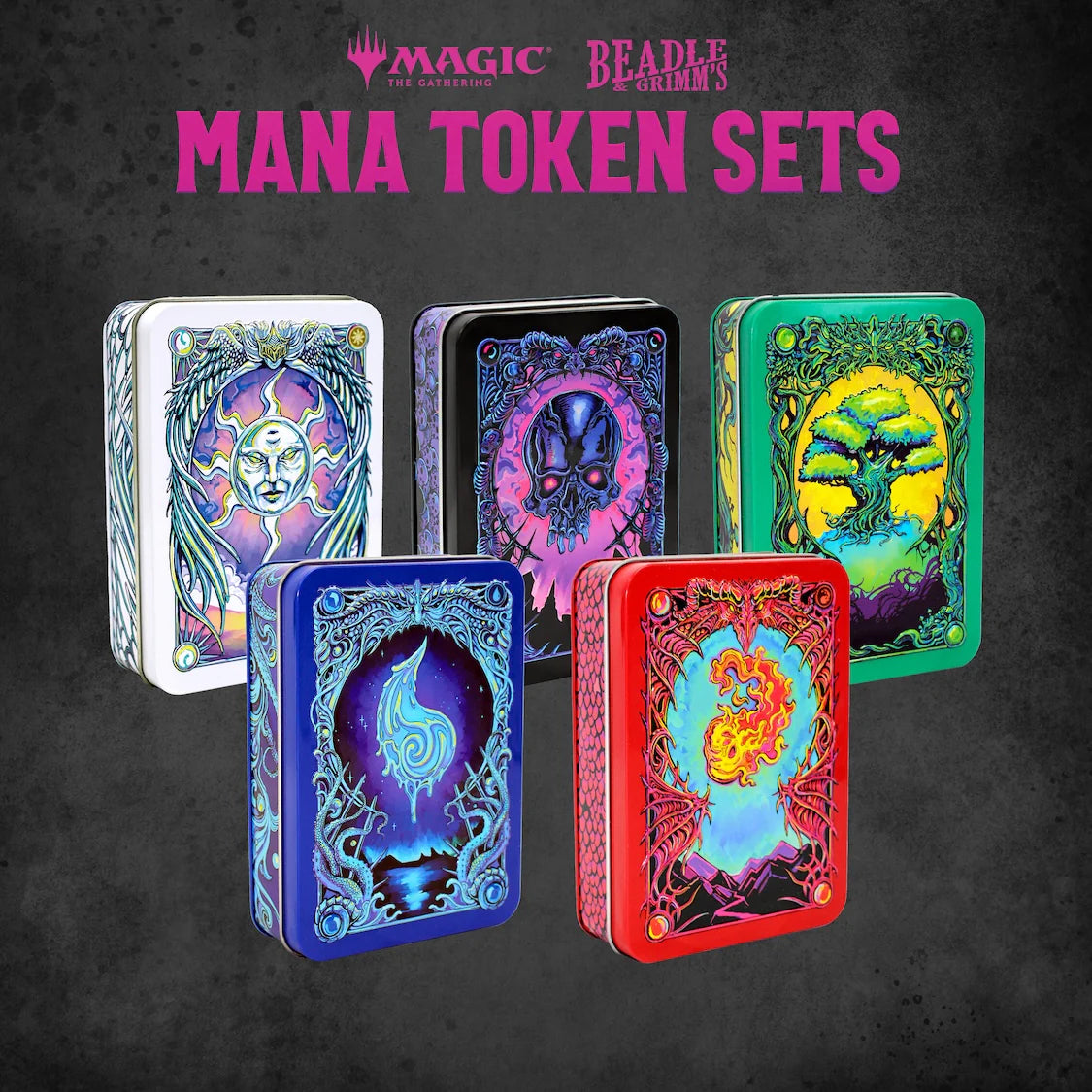 Beadle & Grimm's: Magic The Gathering Mana Token Set