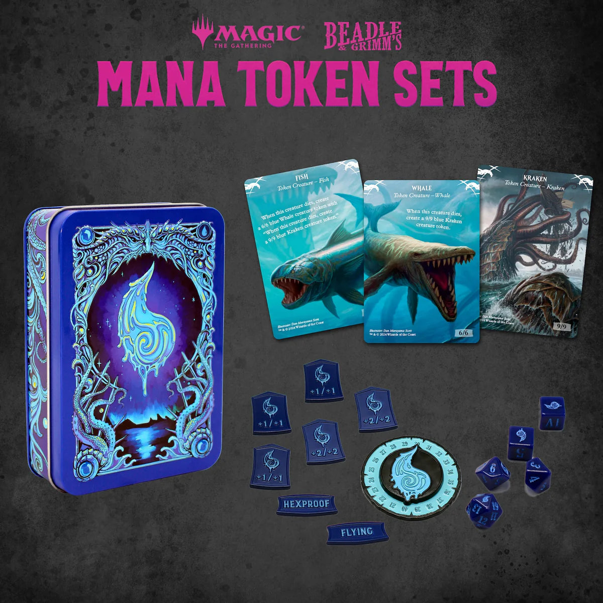 Beadle & Grimm's: Magic The Gathering Mana Token Set