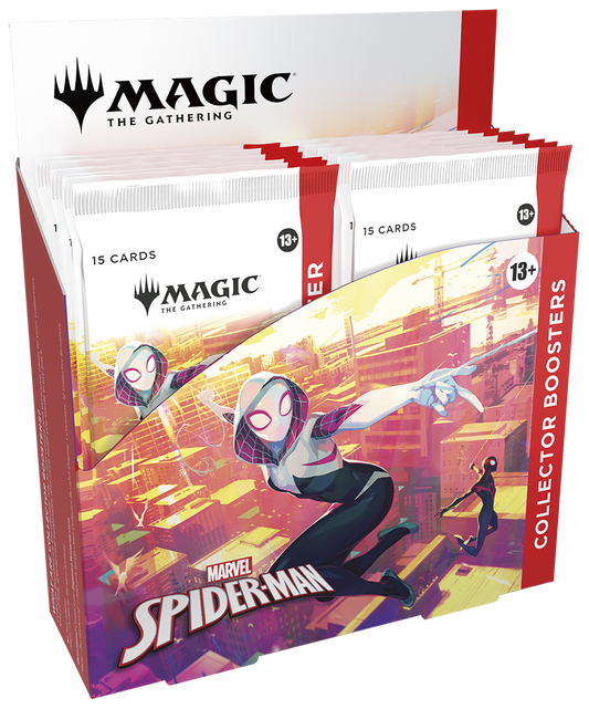 Magic The Gathering: Marvel's Spiderman Collector Booster Display