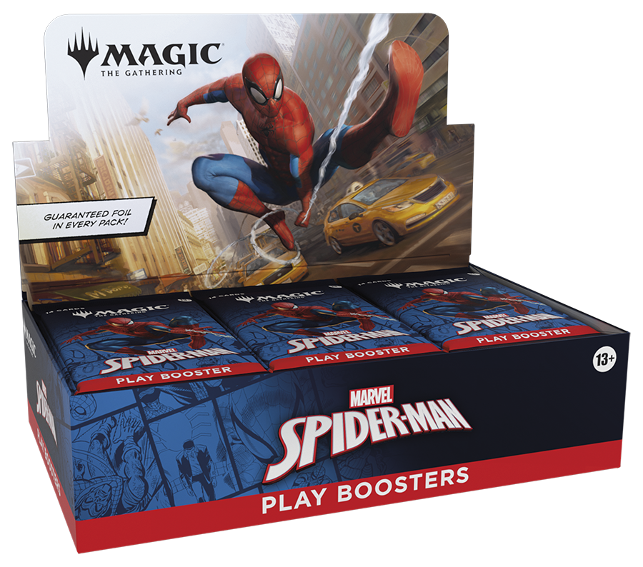 Magic The Gathering: Marvel's Spiderman Play Booster Display