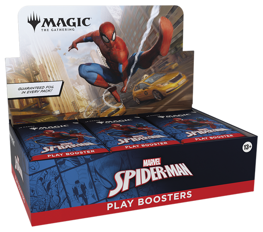 Magic The Gathering: Marvel's Spiderman Play Booster Display