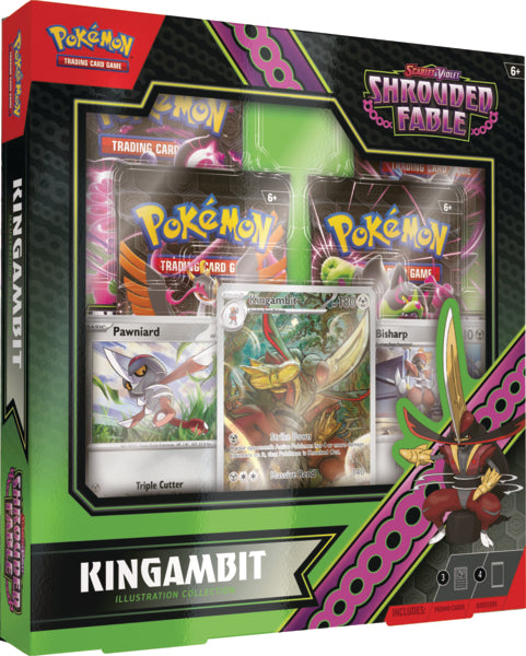 Pokémon TCG: Scarlet & Violet: Shrouded Fable: Kingambit Illustration Collection