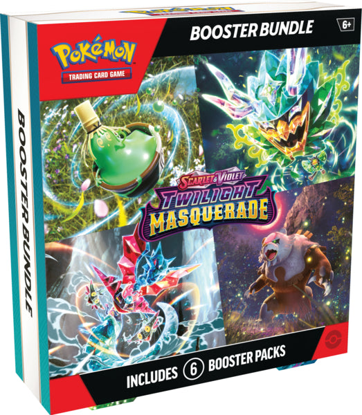 Pokémon TCG: Scarlet & Violet: Twilight Masquerade: Booster Bundle
