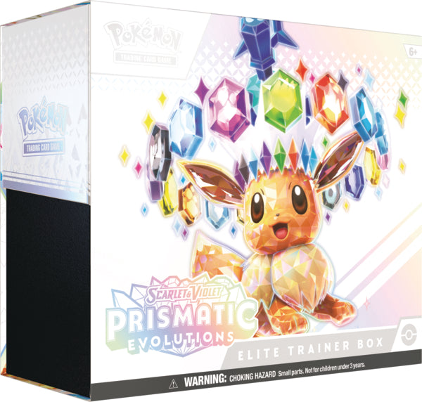 Pokémon TCG: Scarlet & Violet: Prismatic Evolutions Elite Trainer Box