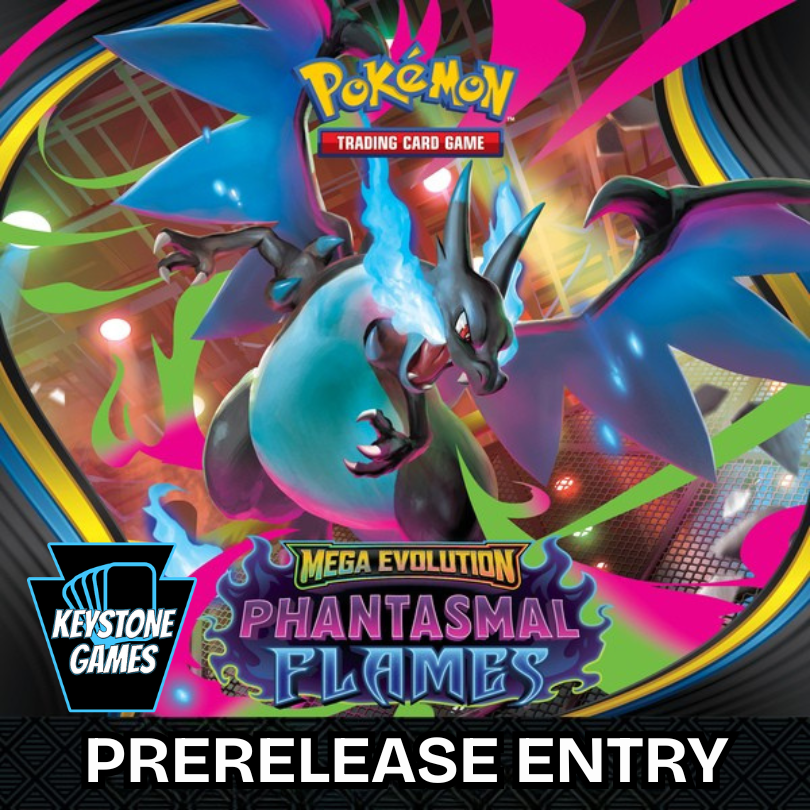 Pokémon TCG: Phantasmal Flames Prerelease Entry