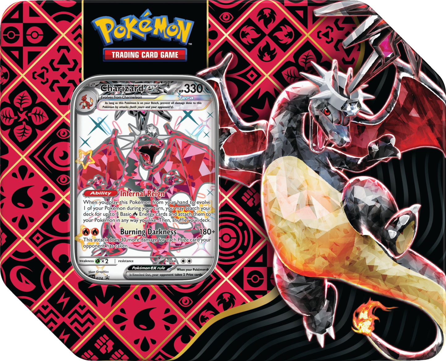 Pokémon TCG: Scarlet & Violet: Paldean Fates: Tin