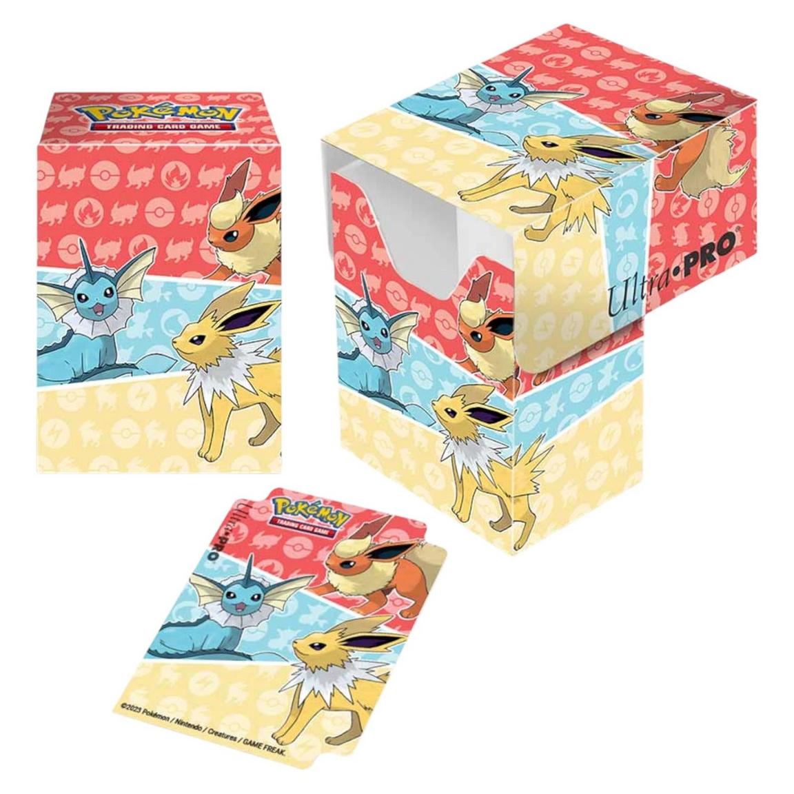 Ultra Pro Full View Deck Box for Pokmon: Eevee Evolutions Ultra Pro Full View Deck Box for Pokmon: Eevee Evolutions