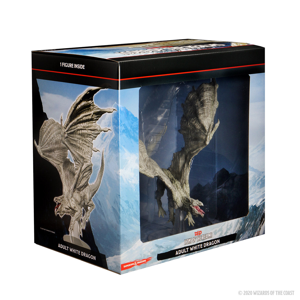 Dungeons & Dragons: Icons of the Realms: Premium Figure: Adult White Dragon