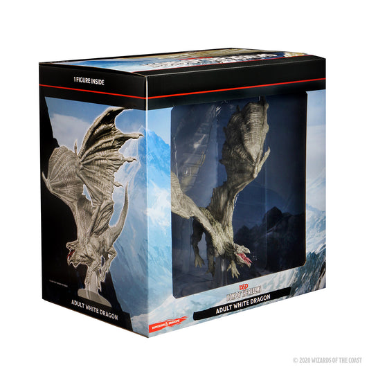 Dungeons & Dragons: Icons of the Realms: Premium Figure: Adult White Dragon
