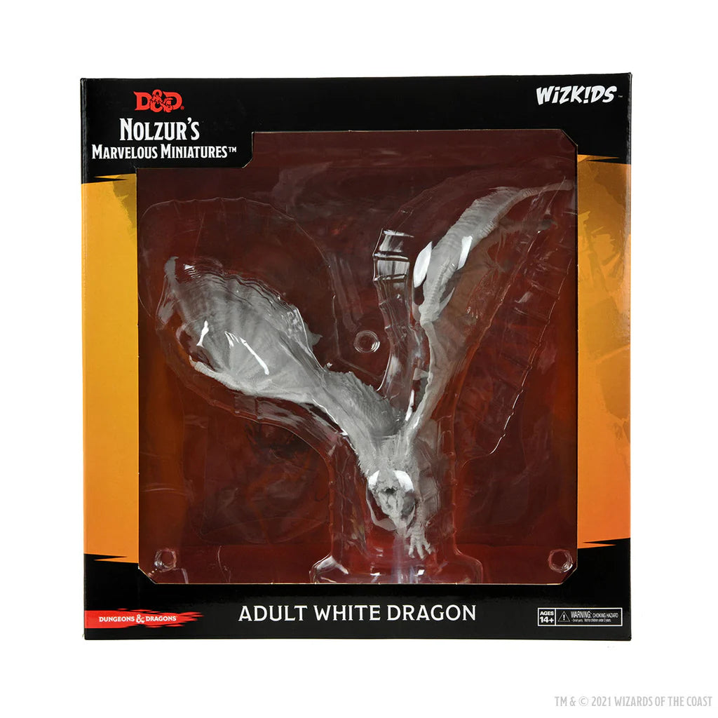 Wizkids: D&D Nolzur's Marvelous Miniatures: Adult White Dragon