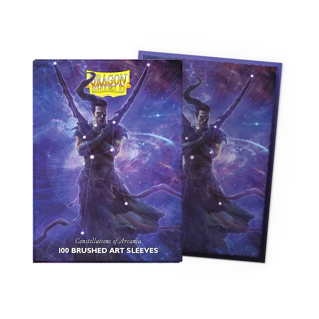 Dragon Shield: Standard Size Limited Edition Brushed Art Sleeves: Constellations Alaric (100ct)