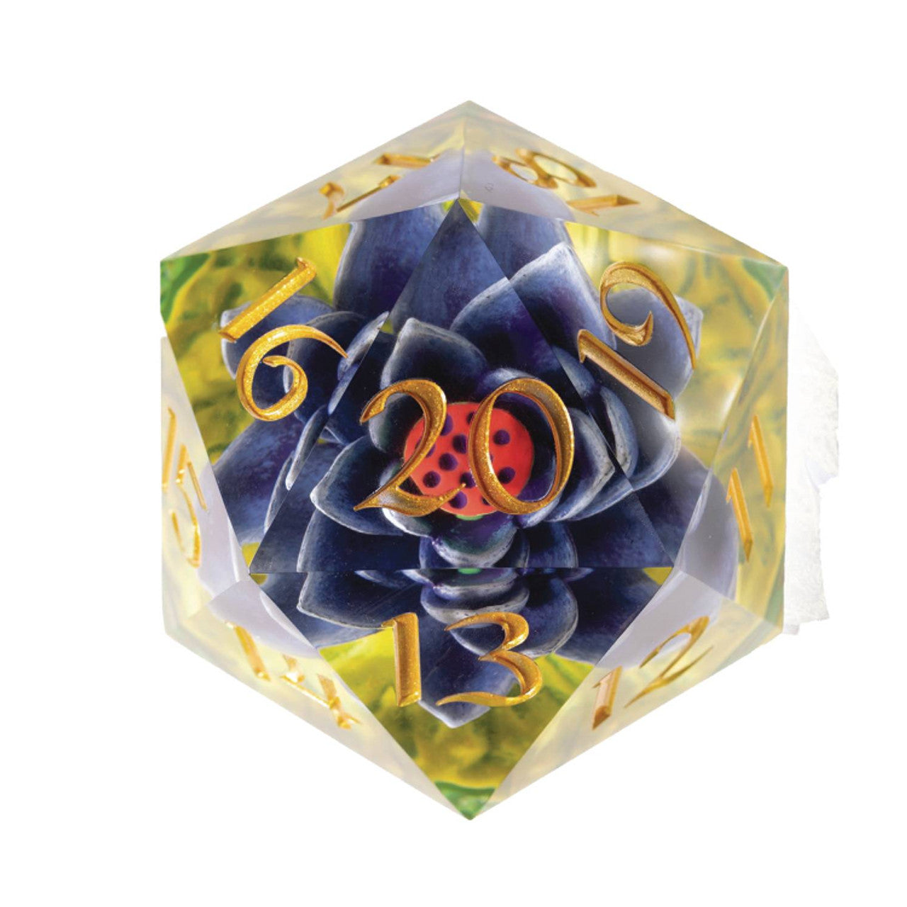Sirius Dice: Magic The Gathering: 54mm D20 Spindown: Black Lotus