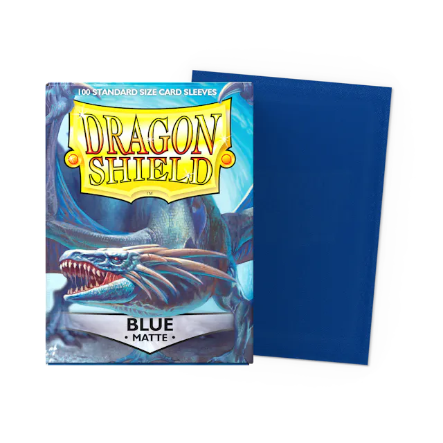 Dragon Shield: Matte Sleeves: Blue
