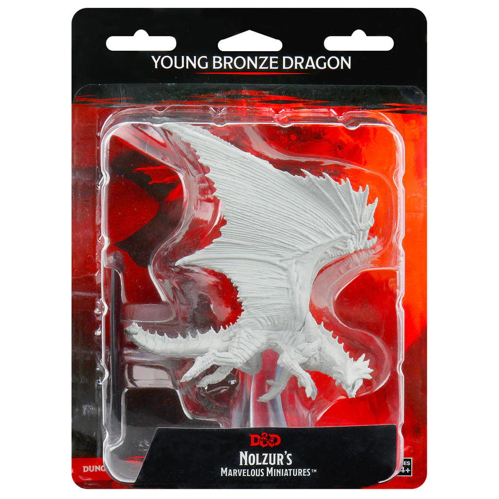 WizKids: D&D Nolzur's Marvelous Miniatures: Wave 09: Young Bronze Dragon