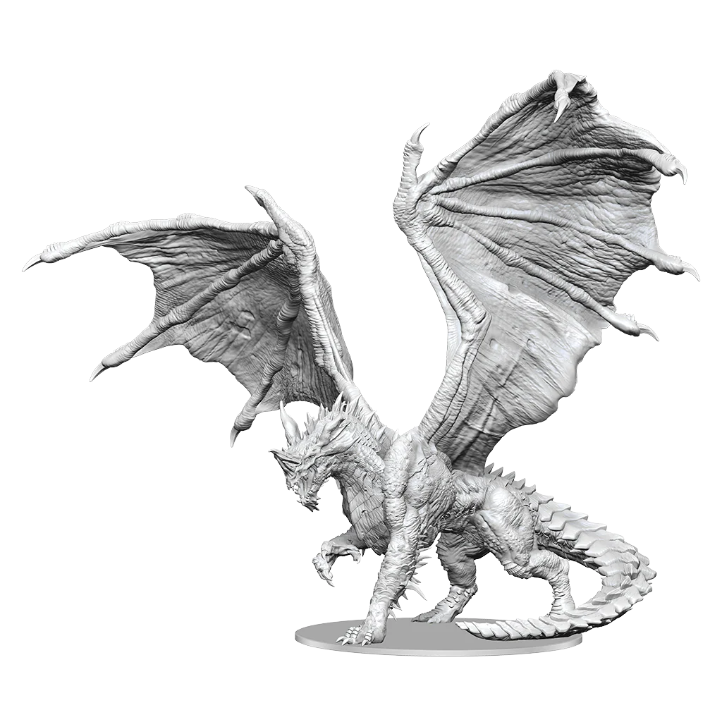 Wizkids: D&D Nolzur's Marvelous Miniatures: Adult Blue Dragon