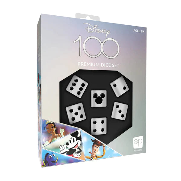 Premium D6 Dice Set: Disney 100