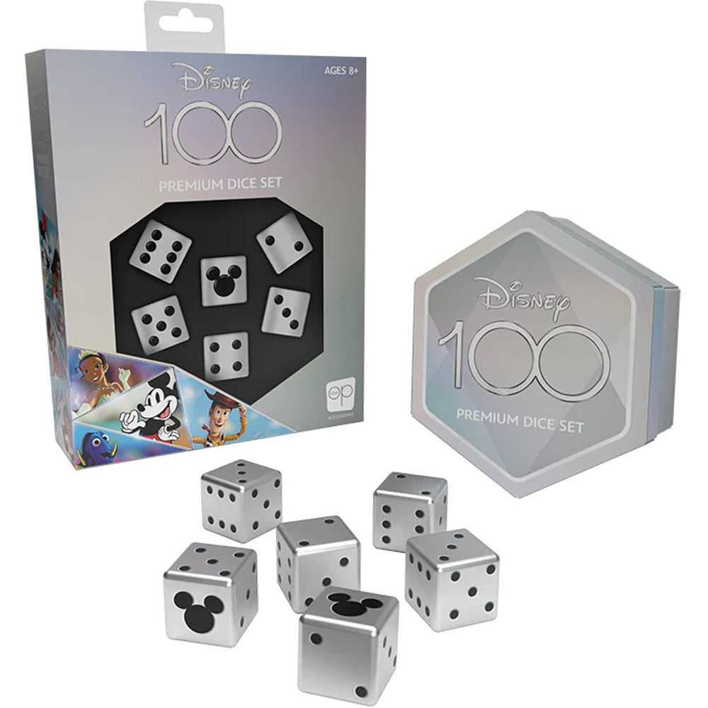 Premium D6 Dice Set: Disney 100