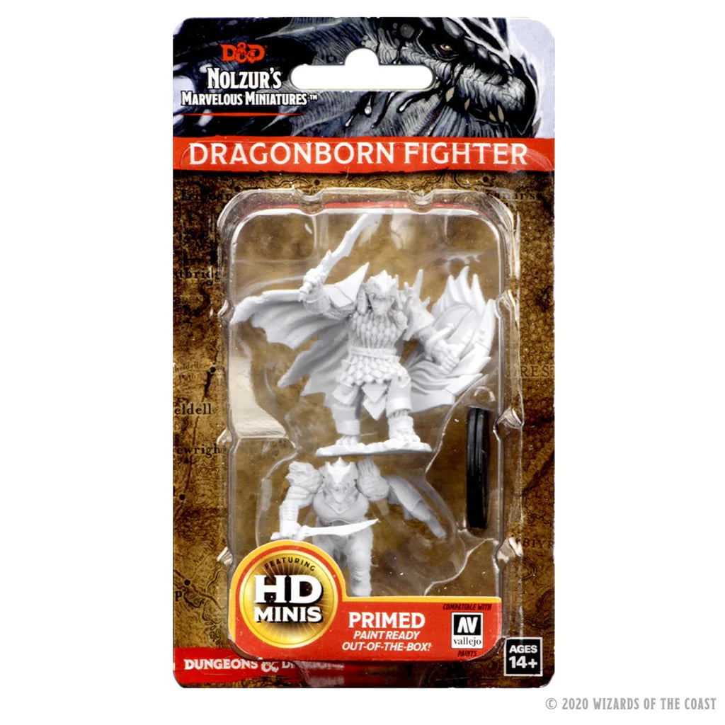 WizKids: D&D Nolzur's Marvelous Miniatures: Wave 04: Dragonborn Male Fighter