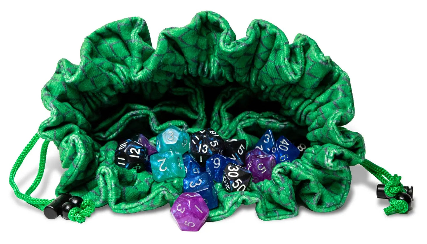 Fanroll: Dragon Storm Velvet Compartment Dice Bag