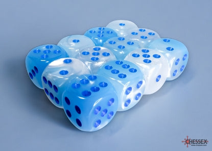 Chessex Dice: 16mm D6 Dice Block (12 dice)