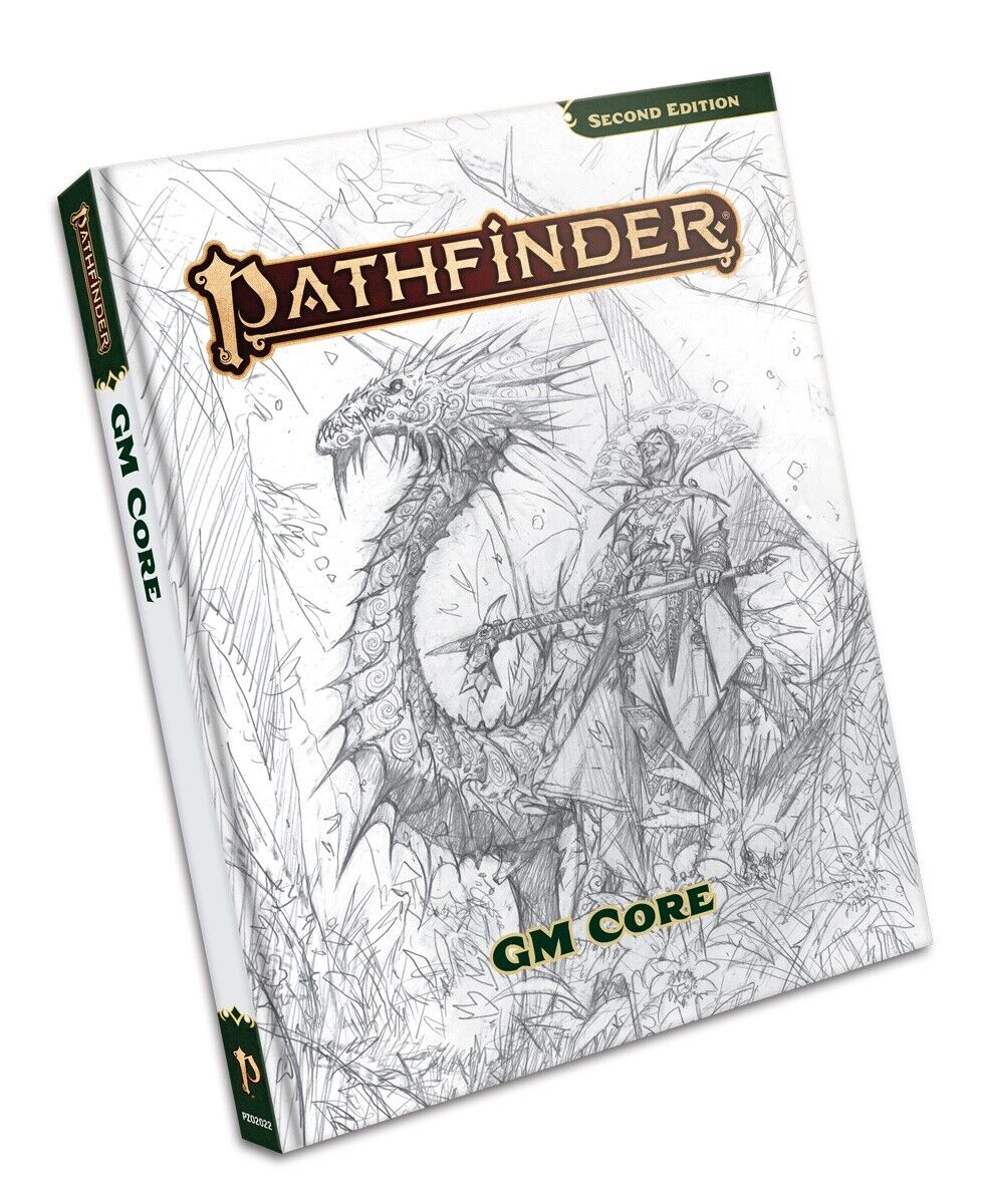 Pathfinder RPG: Pathfinder 2E GM Core Sketch Cover