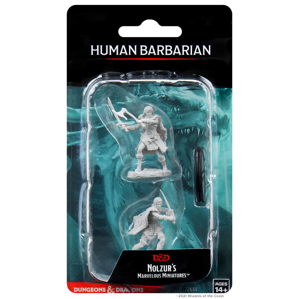 WizKids: D&D Nolzur's Marvelous Miniatures: Wave 01: Human Female barbarian
