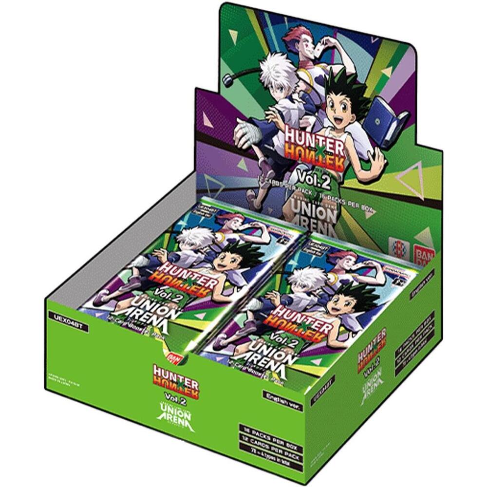 Union Arena Card Game: Hunter X Hunter Vol.2 Booster Display