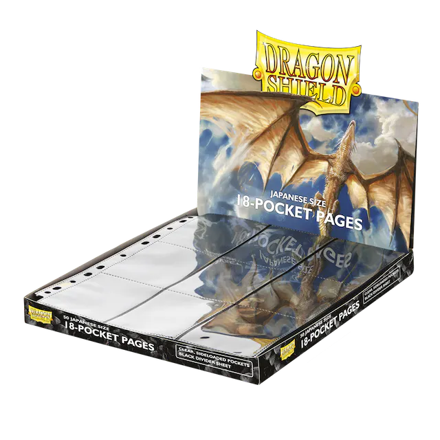Dragon Shield: 18 Pocket Pages: Japanese Sized
