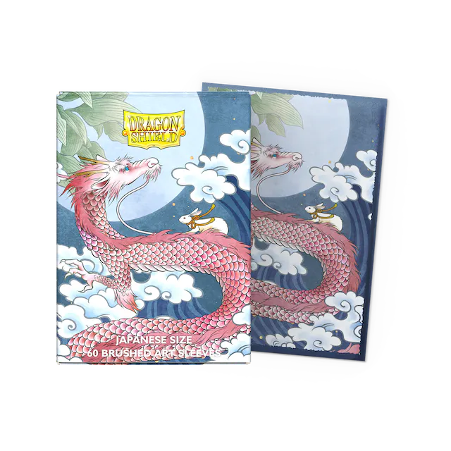 Dragon Shield: Japanese Size Limited Edition Brushed Art Sleeves: 2023 Water Rabit