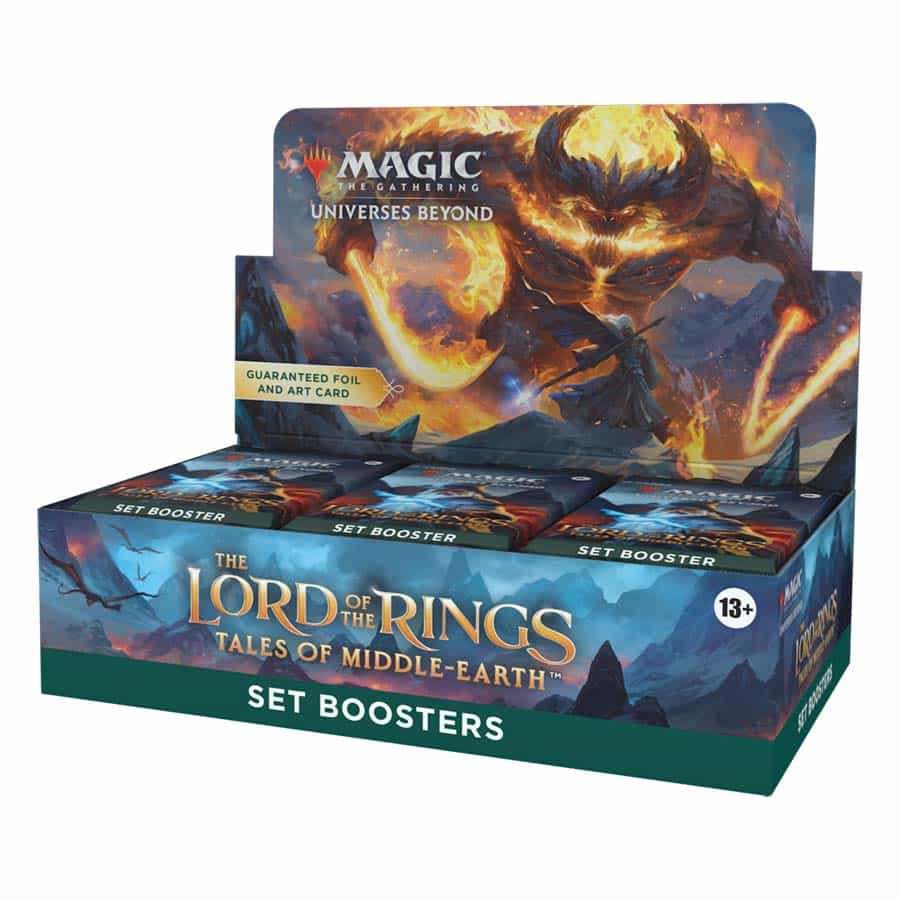 Magic: The Gathering: Lord of The Rings: Tales of Middle Earth: Set Booster Display