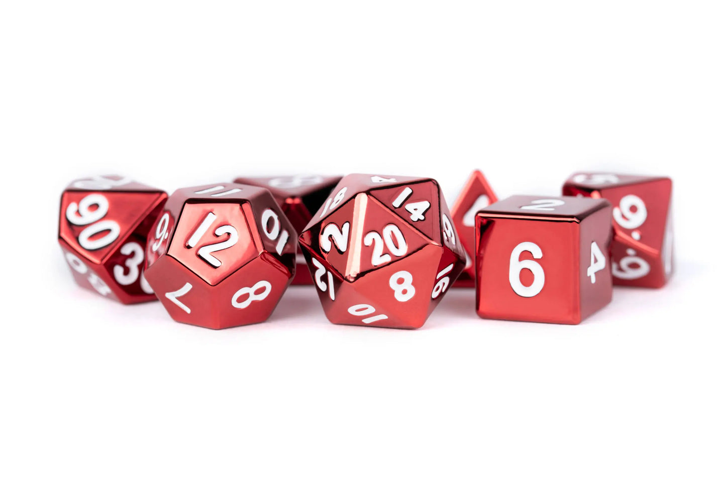 Metallic Dice Games: 7pc Dice Set: Metal: