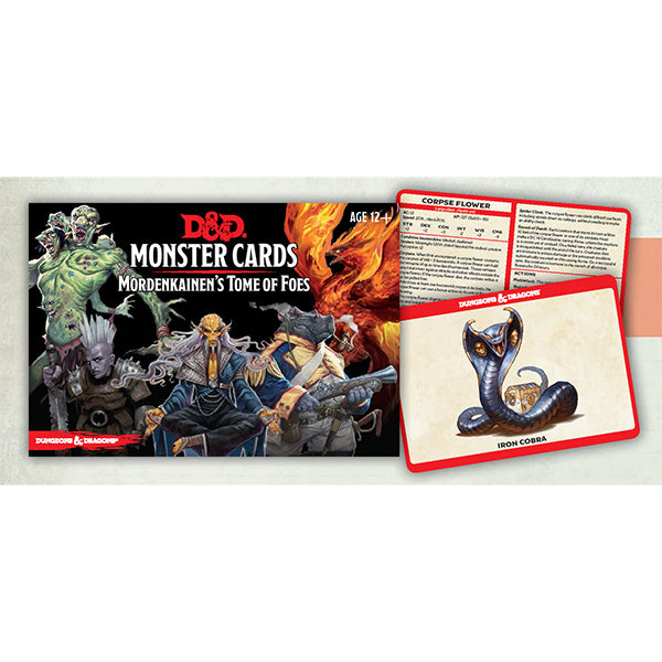 Dungeons & Dragons: 5E: Monster Cards: Mordenkainen's Tome of Foes