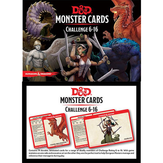 Dungeons & Dragons: 5E: Monster Deck 6-16
