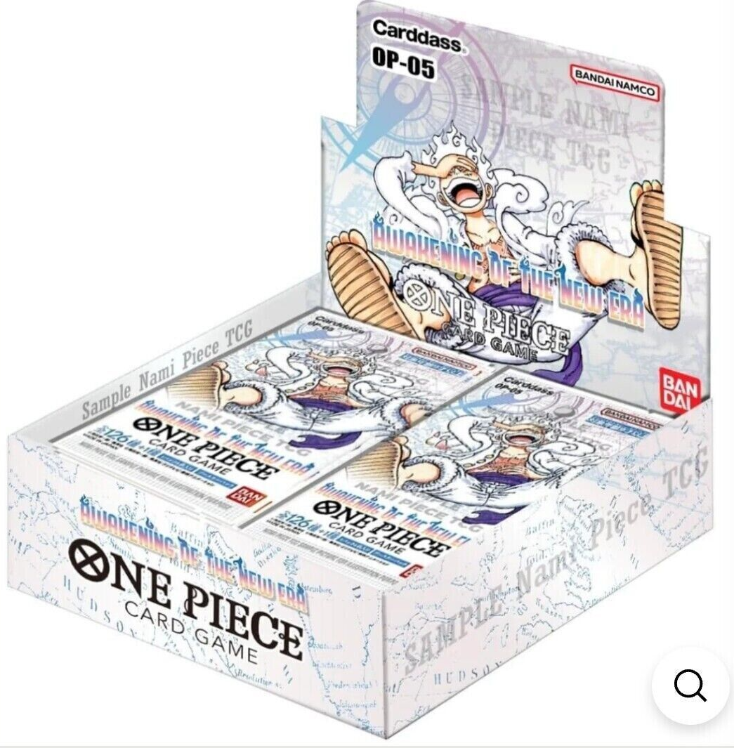 One Piece Card Game: OP-5: Awakening of the New Era Booster Display