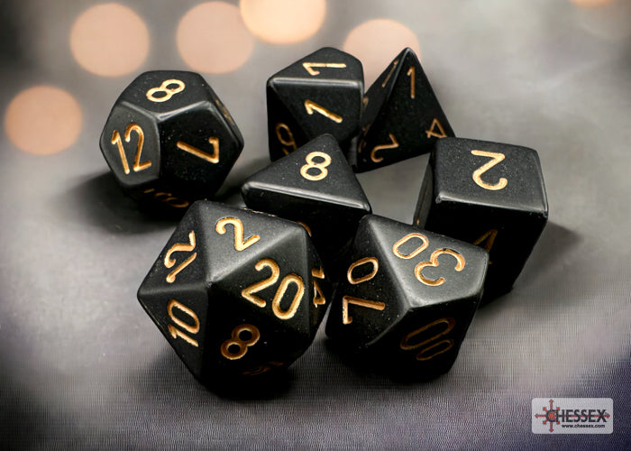 Chessex Dice: 7-Dice Polydedral Set