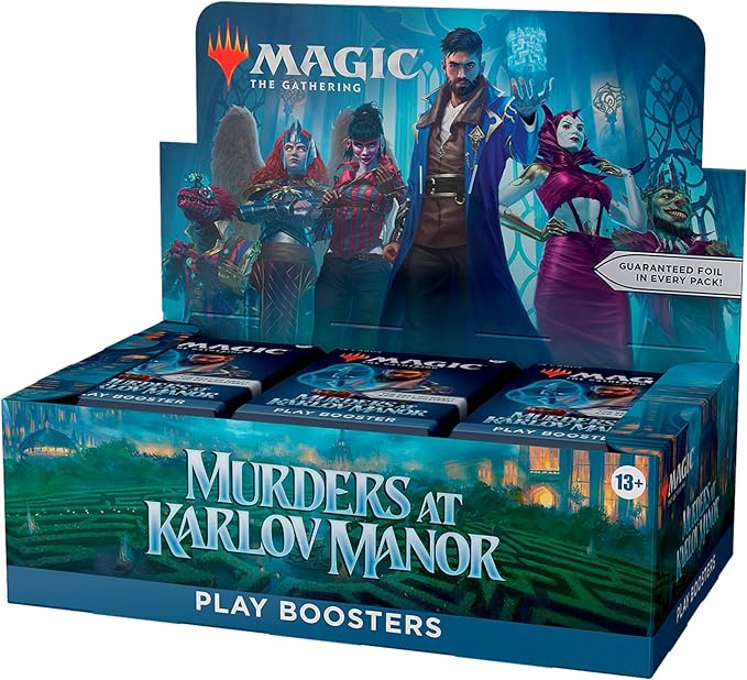 Magic The Gathering: Murders At Karlov Manor: Play Booster Display