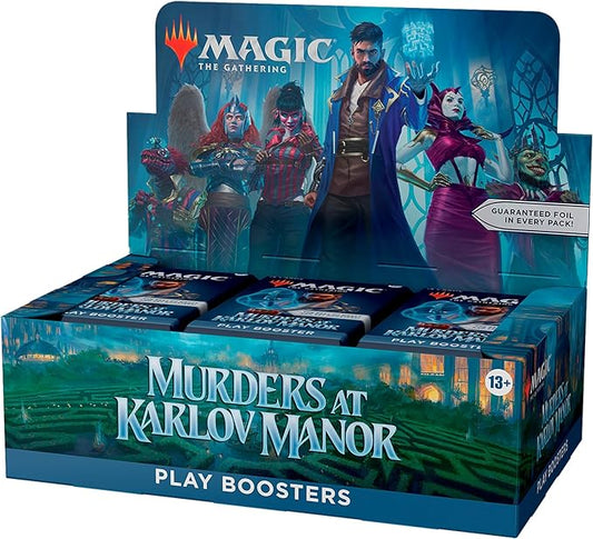 Magic The Gathering: Murders At Karlov Manor: Play Booster Display