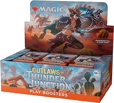 Magic The Gathering: Outlaws of Thunder Junction: Play Booster Display