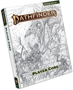 Pathfinder RPG: Pathfinder 2E Player Core Sketch Cover