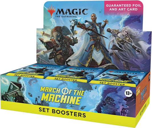 Magic The Gathering: March of the Machin: Set Booster Display