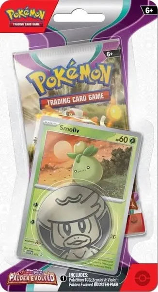 Pokémon TCG: Paldea Evolved: Checklane Blister