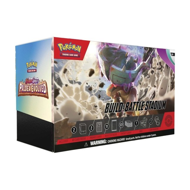 Pokémon TCG: Scarlet & Violet: Paldea Evolved Build & Battle Stadium