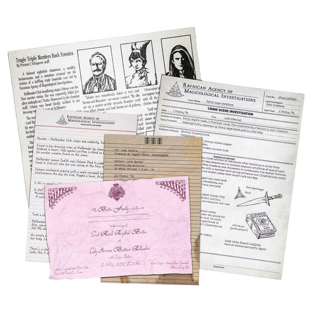 Magic The Gathering: Murders At Karlov Manor: The Case Of The Three Blade Knife