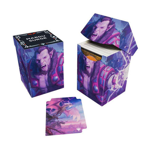 Ultra Pro: 100+ Deck Box for Magic The Gathering: Tarkir Dragonstorm: Mardu Surge