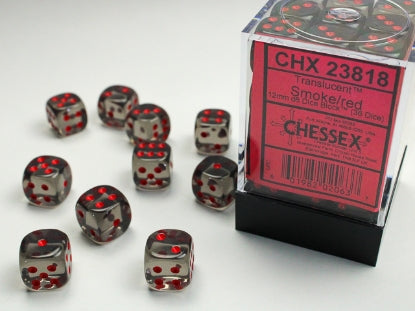 Chessex Dice: 12mm D6 Dice Block (36 dice)