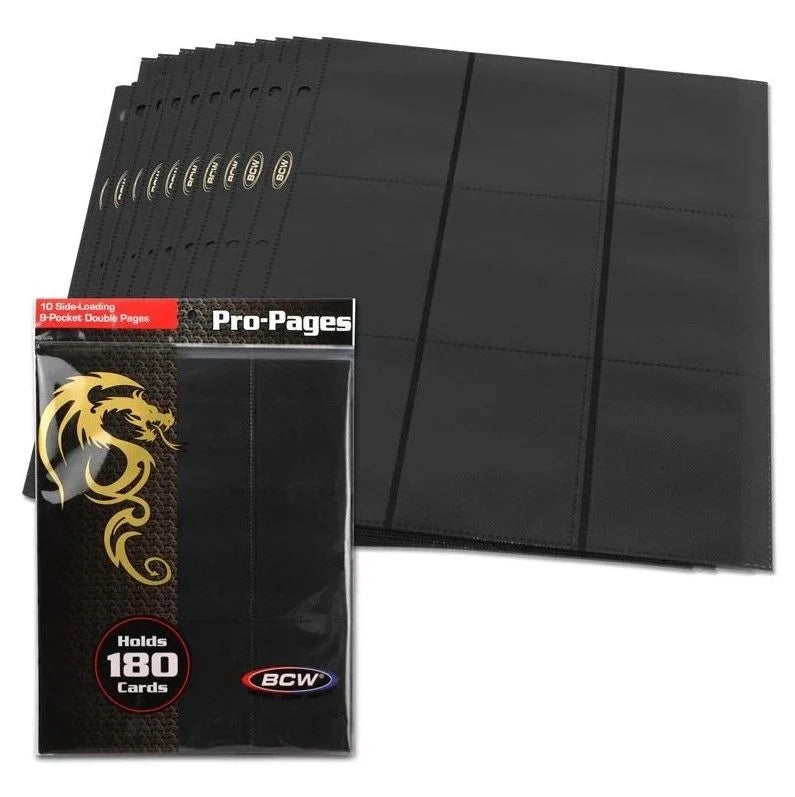 BCW: 18-Pocket Sideloading Pro Pages: