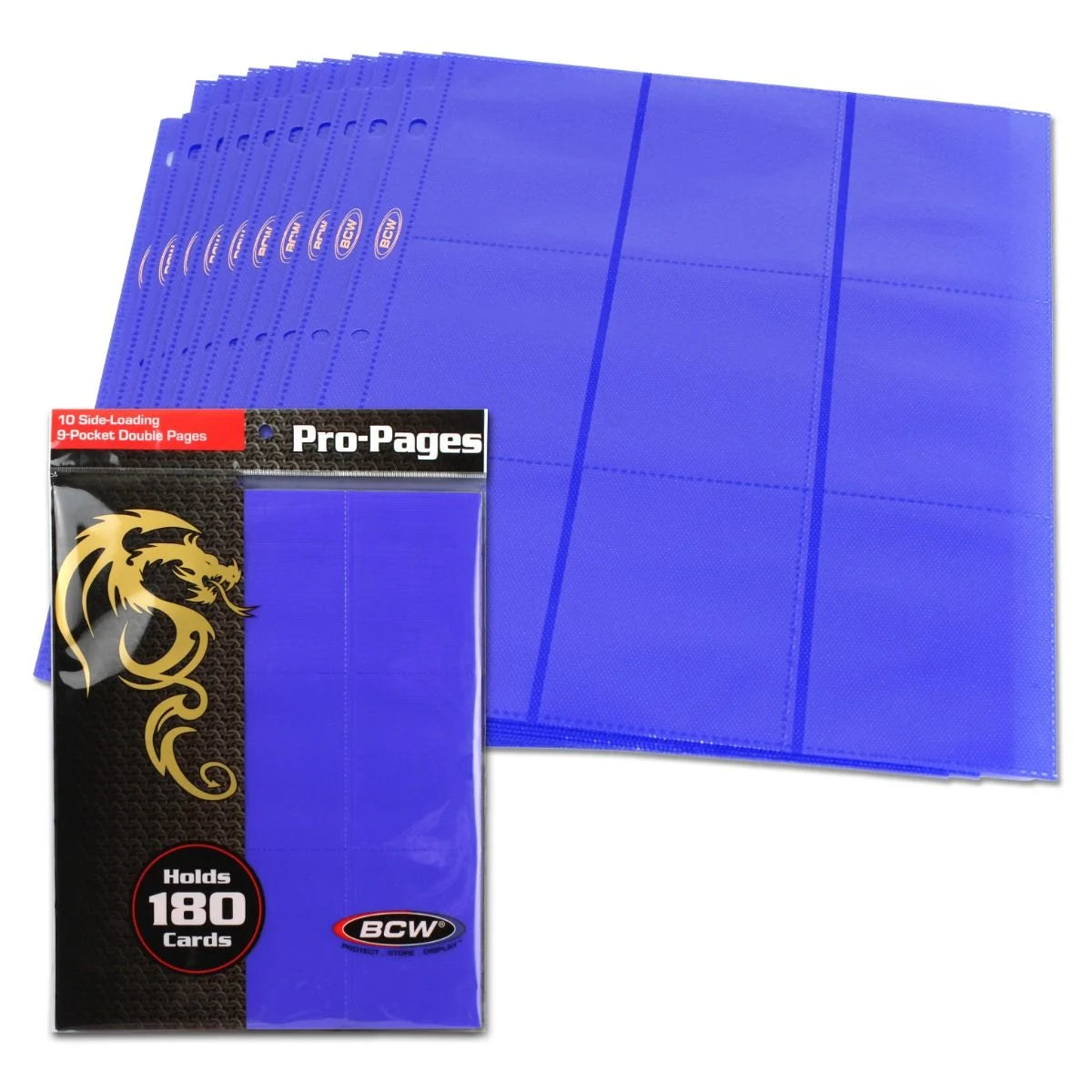 BCW: 18-Pocket Sideloading Pro Pages: